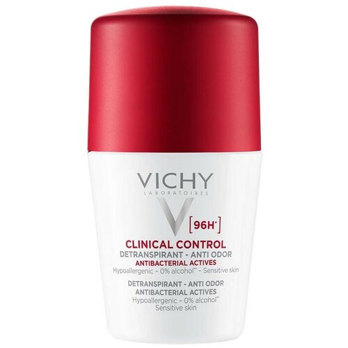 Vichy deodorant clinical control roll-on dezodorans 96h, 50 ml Slike
