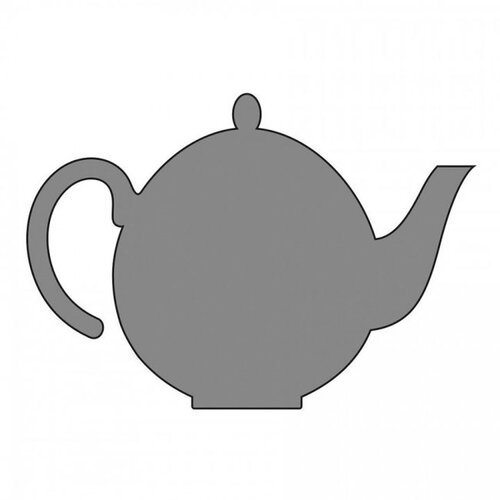  Samoljepljiva šablona Teapot 7x10 cm KORIŠTENO Cijene