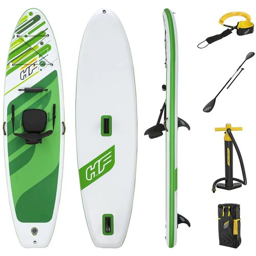 Lean Toys Hydro-Force Sup deska zelena 340 x 89 x 15 cm Slike