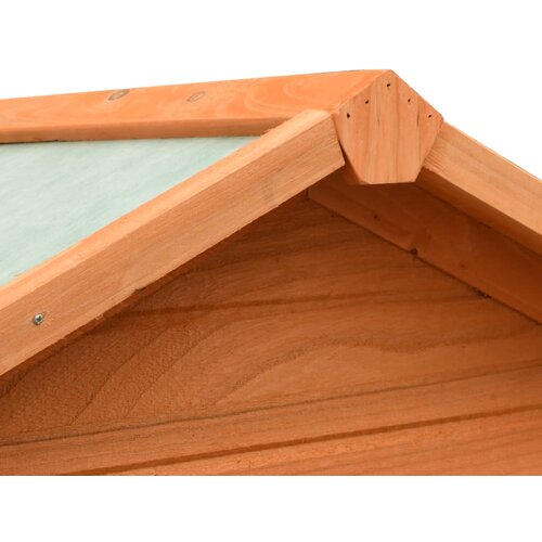  Kavez za ptice od masivne borovine i jelovine 125,5x59,5x164 cm Slike