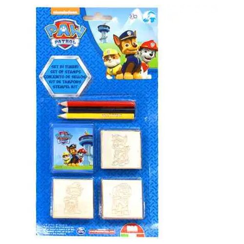 Multiprint Tačke na patrulji 3 delni set &scaron;tampiljk z barvicami Cene