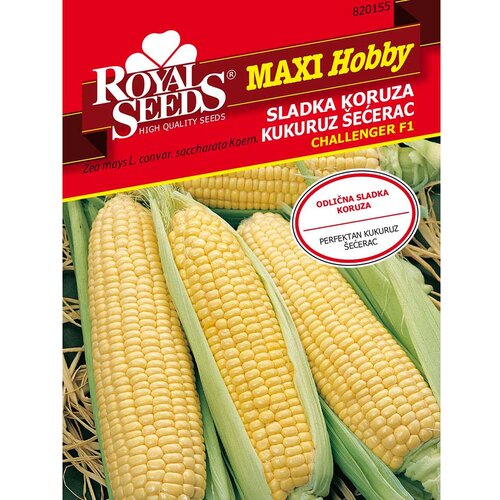 ROYAL SEEDS Sjeme povrća MAXI HOBBY 155 KUKURUZ &Scaron;EČERAC CHALENGER F1 Cijene