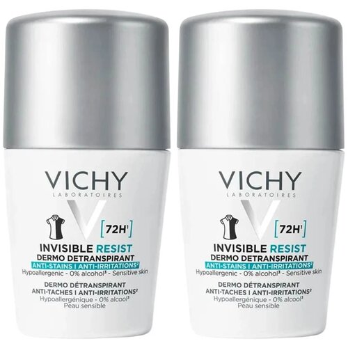 Vichy Roll On Invisible Resist 72h, 50 ml, 2 komada Cene