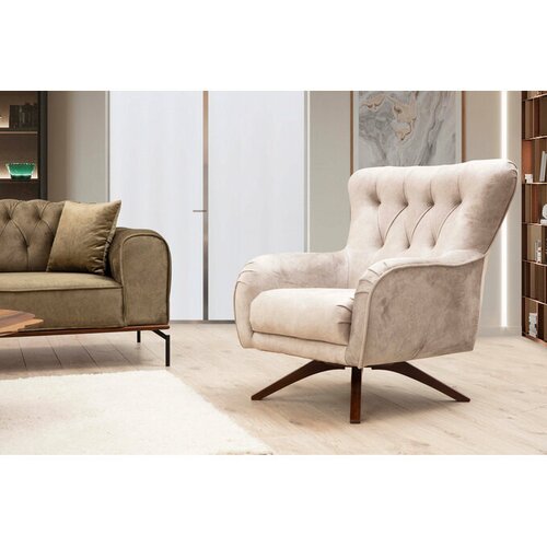 Atelier Del Sofa stolica s naslonom siesta fotelja - krem Cene