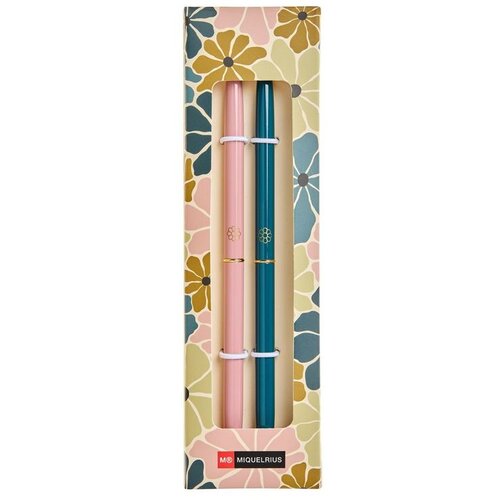  Set kemijskih olovaka Miquelrius Boho Essence metalna plavi ispis Roza i plava 2/1 MR12048 Cijene