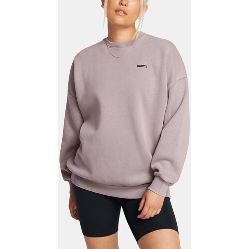 Under Armour Women's sweatshirt UA Icon HWT Flc OS Crew-GRY - Women's Cene