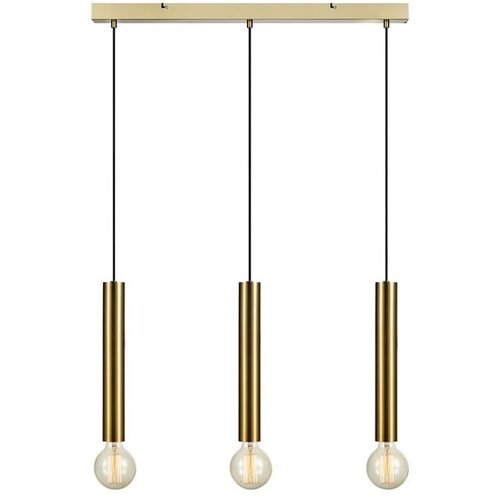Marksl&amp;ouml;jd Zlata viseča stropna svetilka Sencillo, dolžina 75 cm Slike