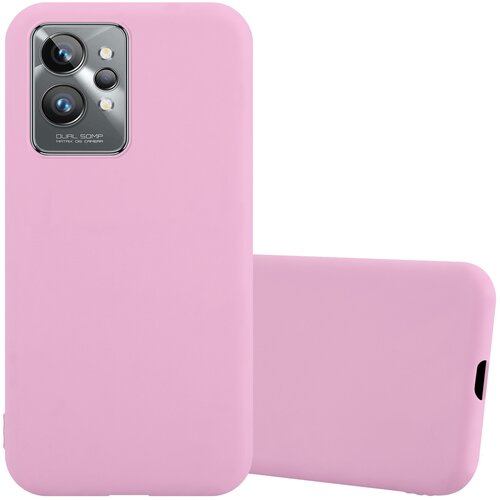Cadorabo Case, združljiv z Realme v Candy Pink - Za&scaron;čitni pokrov iz fleksibilnega silikona TPU, (20593332) Cene