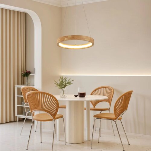  Brilagi - LED drveni luster na sajli UMEA WOOD LED/30W/230V &amp;Oslash; 40 cm Slike