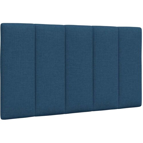  Krevet s madracem Hanko plavi 80x200 cm od tkanine Slike