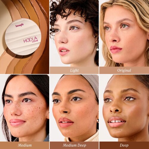 Benefit Hoola Wave kremasti bronzer odtenek Medium Deep 9 g Slike