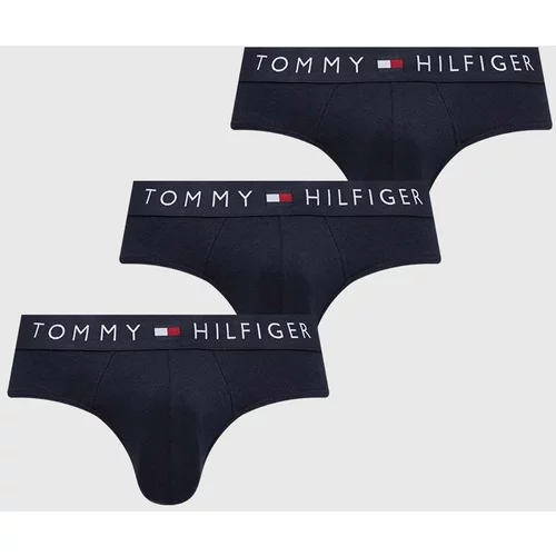 Tommy Hilfiger Moške spodnjice 3-pack moški, mornarsko modra barva