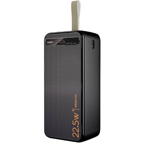Moxom Power bank MX-PB157, 40.000 mAh, PD 20 W + QC 22.5 W, Crni Cene