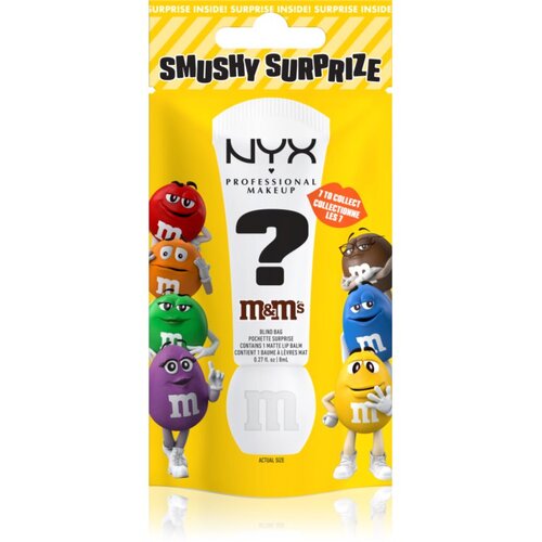 NYX Professional Makeup Smushy Surprize M&M's balzam za usne s mat efektom nijansa Surprize 8 ml Cijene