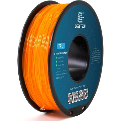 GEEETECH TPU Transparent Blue, 1.75 mm / 1000 g Slike