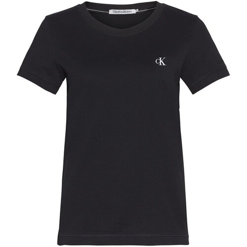 Calvin Klein Jeans Majice s kratkimi rokavi J20J212883BAE Črna Slike