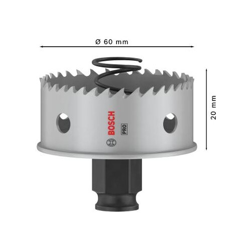 Bosch metal pc plus testera za otvore 60 mm 2608594458 Slike