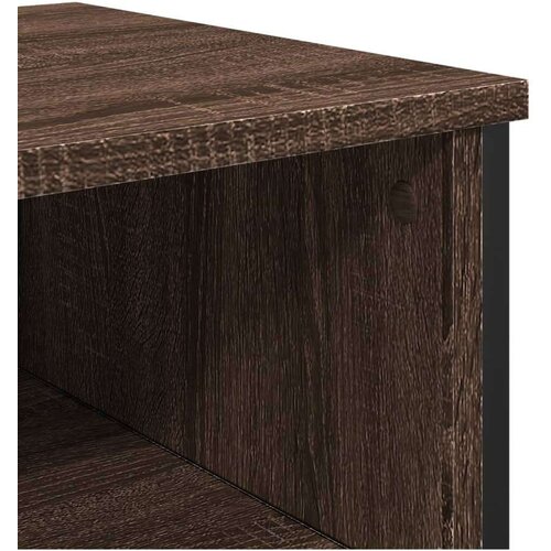  Konzolni stol boja hrasta 100 x 35 x 74 5 cm konstruirano drvo Slike