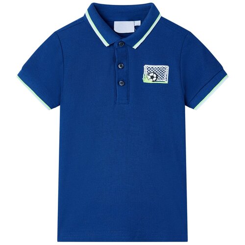 VidaXL Dječja polo majica tamnoplava 128 Slike