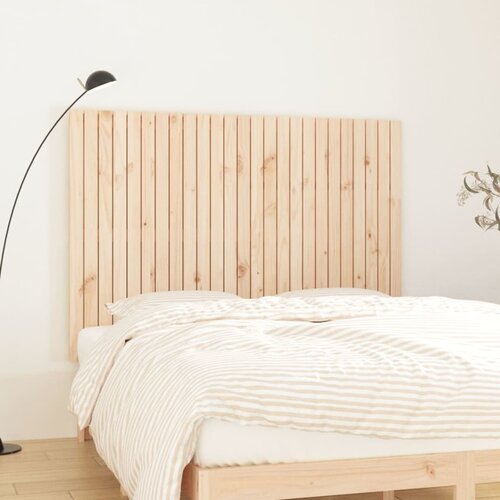 VidaXL Zidno uzglavlje 159,5x3x110 cm od masivne borovine Slike