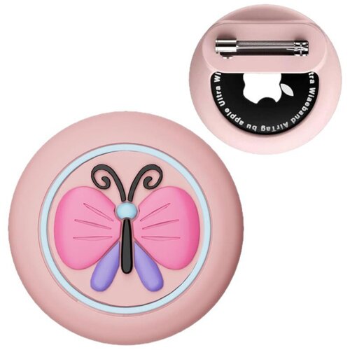 INF Silikonski ovitek Apple AirTag1/2 &ndash; roza zatič proti izgubi, (5000369093) Cene