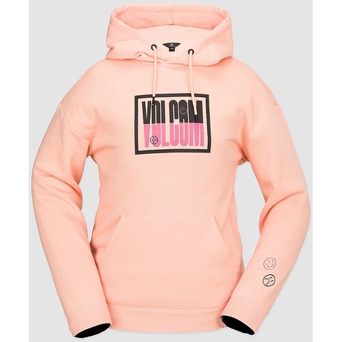 Volcom Essential Pulover s kapuco coral haze Cene