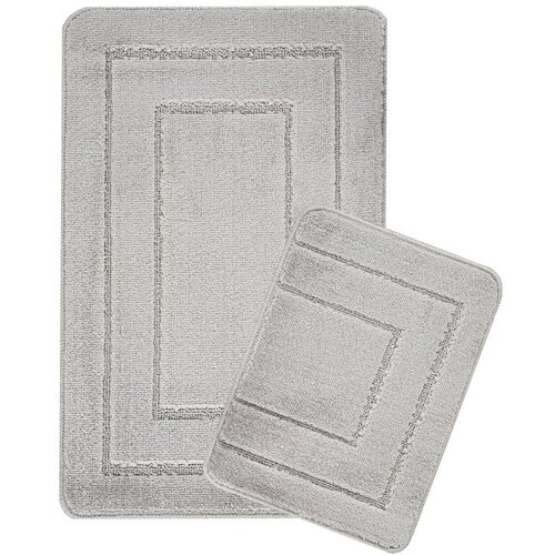 Foutastic Svijetlo sive kupaonske prostirke u setu 2 kom 50x80 cm Cerceve – Cijene