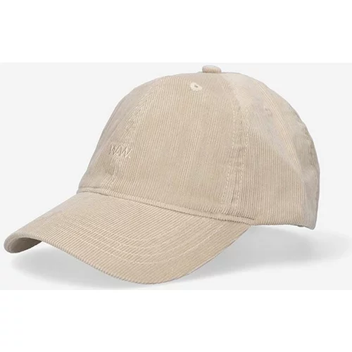 Wood Wood Baseball kapa iz rebrastega žameta Low profile corduroy cap bež barva, 12130810.9016