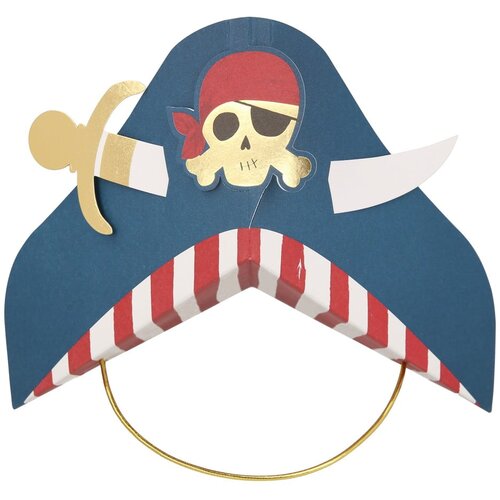 Meri Meri Papirnati &amp;scaron;e&amp;scaron;irići u setu 8 kom Pirate &amp;ndash; Slike