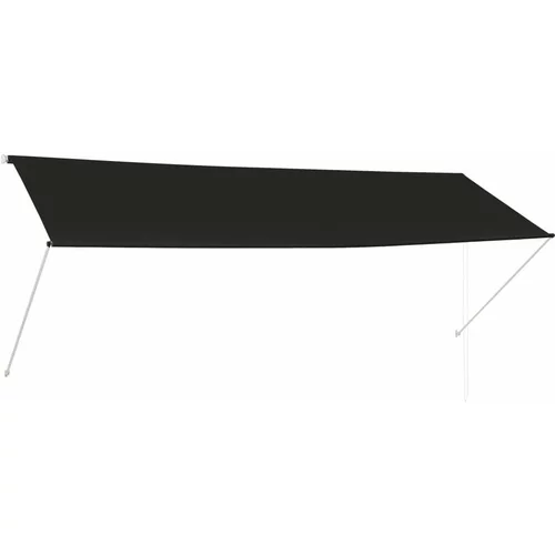 Tenda Zložljiva tenda 350x150 cm antracit, (20610779)