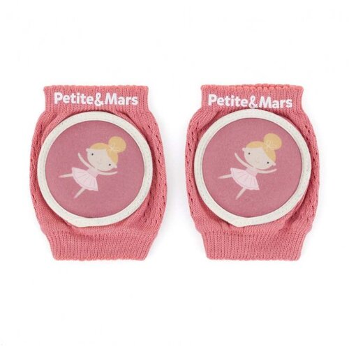 Petite&Mars Zaštita za koljena za puzanje 6 m+ Follow, Dusty Rose Cijene