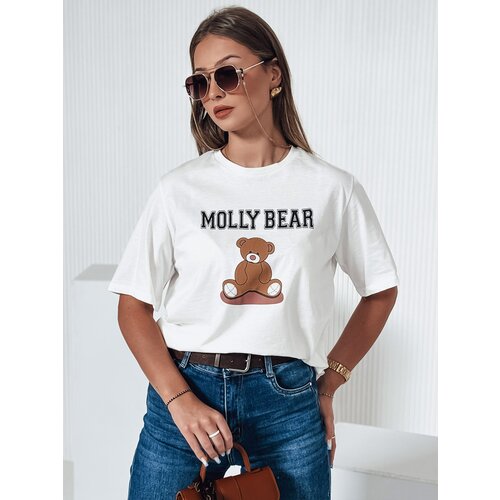 DStreet T-shirt damski MOLBER ecru Cene