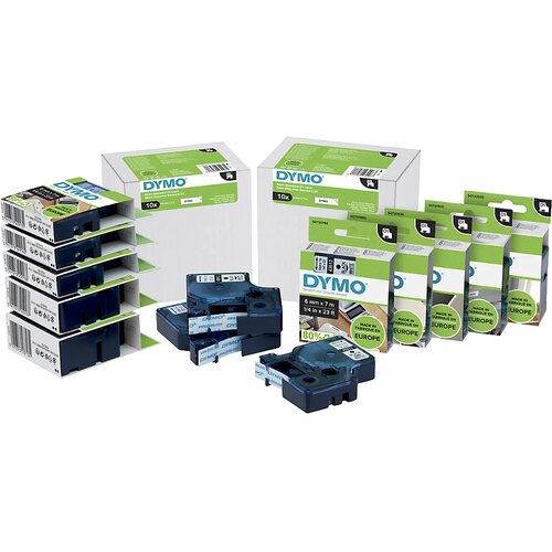 Dymo D1 trak 24 mm, črna na rumeni, 53718 SO720980 Cene