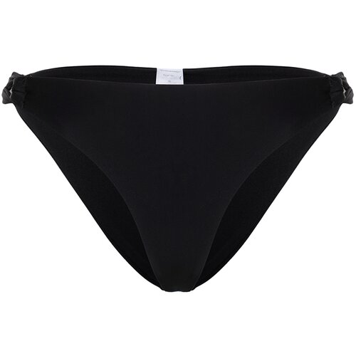 Trendyol Black Cut Out/Window Bikini Bottom Cene