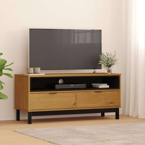TV ormarić FLAM 110 x 40 x 50 cm od masivne borovine Cijene