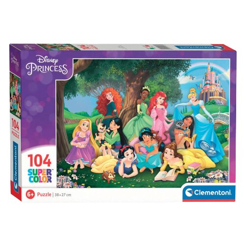 Clementoni Disneyjeve Princeze 104 komada super slagalica u boji - Slike