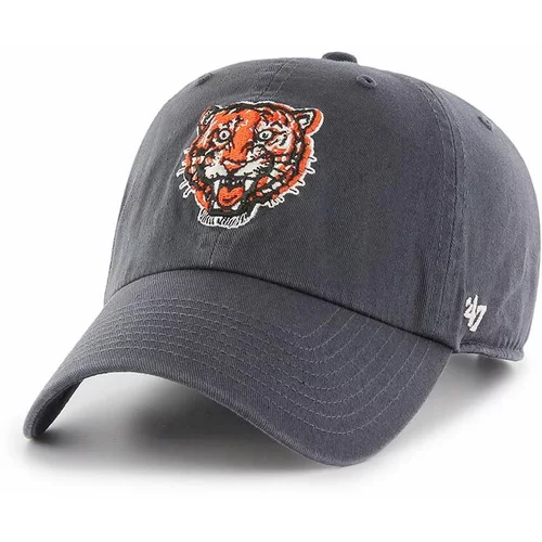 47 Brand Pamučna kapa sa šiltom MLB Detroit Tigers boja: tamno plava, s aplikacijom, BCPTN-RGW09GWSNL-VN57