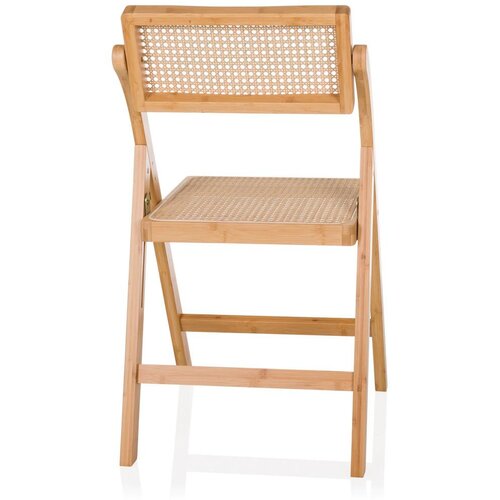 Gardenson Zložljiv Stol Tudela Bamboo, Rjava Slike