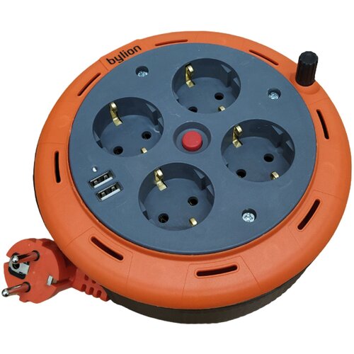  Kabelska motalica 5m 1mm2 2xUSB Cene