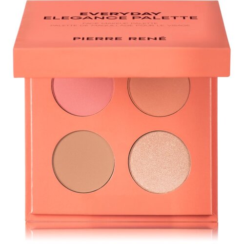 Pierre Ren&amp;eacute; Everyday Elegance Palette paleta senčil za oči odtenek Coral 1 kos Slike