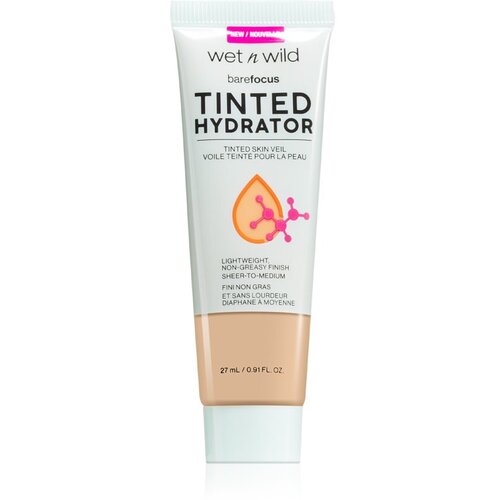 Wet N Wild Bare Focus Tinted Hydrator toniran fluid za poenotenje kože odtenek Light Medium 27 ml Cene