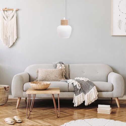Toolight Viseća stropna svjetiljka Boho APP1591-1CP Slike