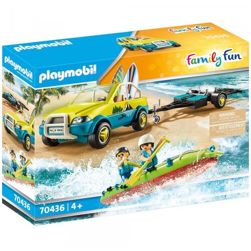Playmobil family fun automobil sa kanuom ( 30703 ) Cene