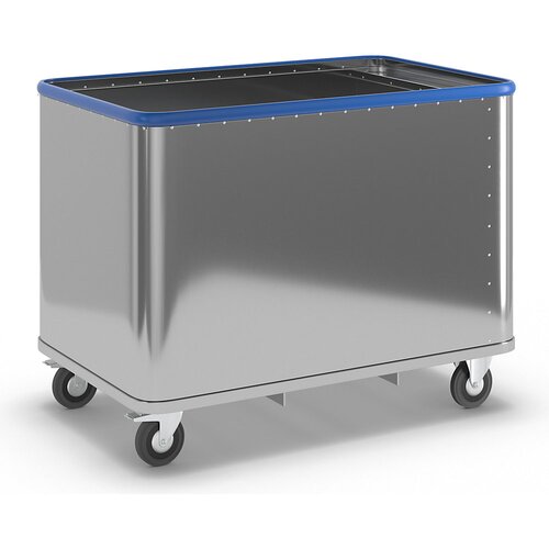 Gmöhling aluminijast voziček z vzmetenim dnom, zunanje mere dxšxv 1115 x 690 x 855 mm, vzmetna sila 70 kg, 2 fiksni in 2 vrtljivi kolesi Cene