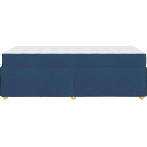  Okvir za krevet s madracem Plava 100 x 200 cm tkanina Slike