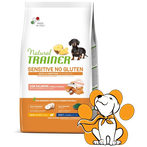 Natural trainer sensitive No Gluten Small&Toy Adult, Salmon 7kg, Bez Glutena Slike