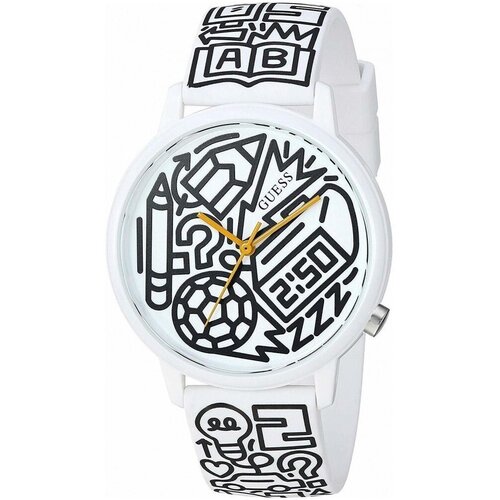 Guess Analogne ure v0023m9 pisana Cene