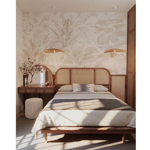  MAXLIGHT P0581 - Viseći luster na sajli NAP 1xE27/15W/230V, prečnik 60 cm, bež Slike