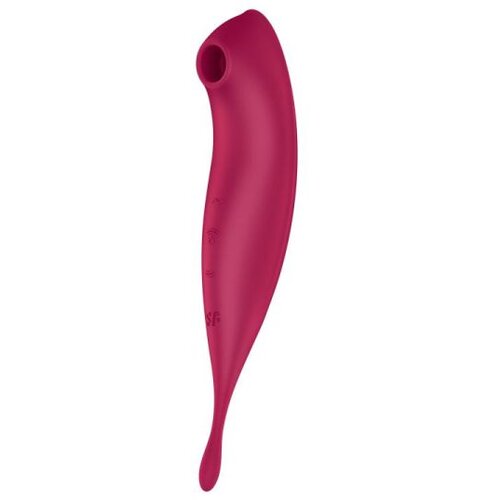 Satisfyer Vibrator Twirling Pro+, temno rdeč Cene