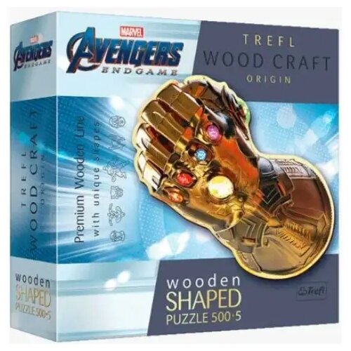 Trefl Wood Craft: Osvetnici Infinity Gauntlet 500+5kom vrhunska drvena slagalica - Cijene